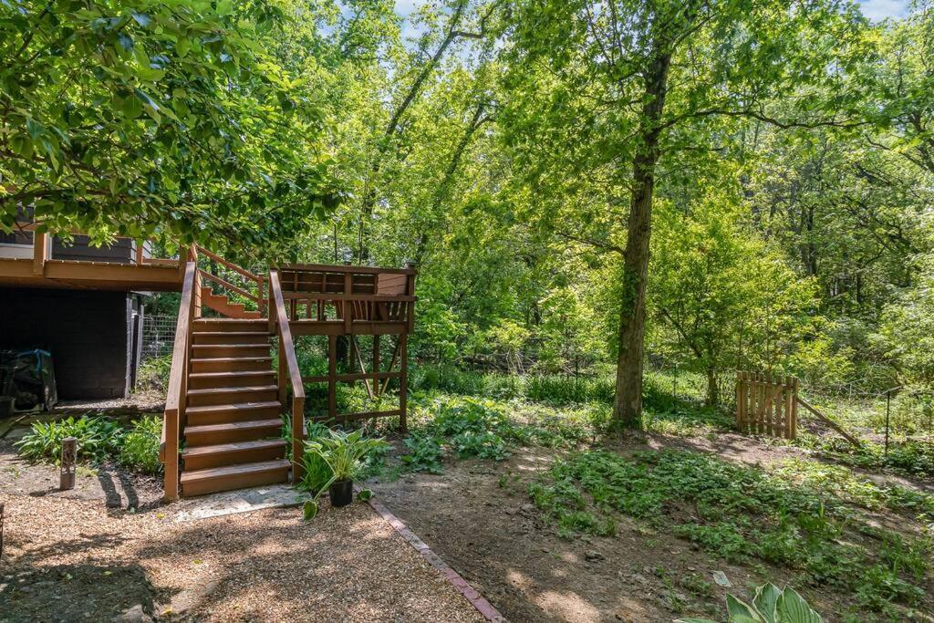Black Cabin Getaway In Woods I Valpo Valparaiso Dış mekan fotoğraf